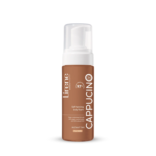 Spumă de Corp Autobronzantă Cappucino Lirene