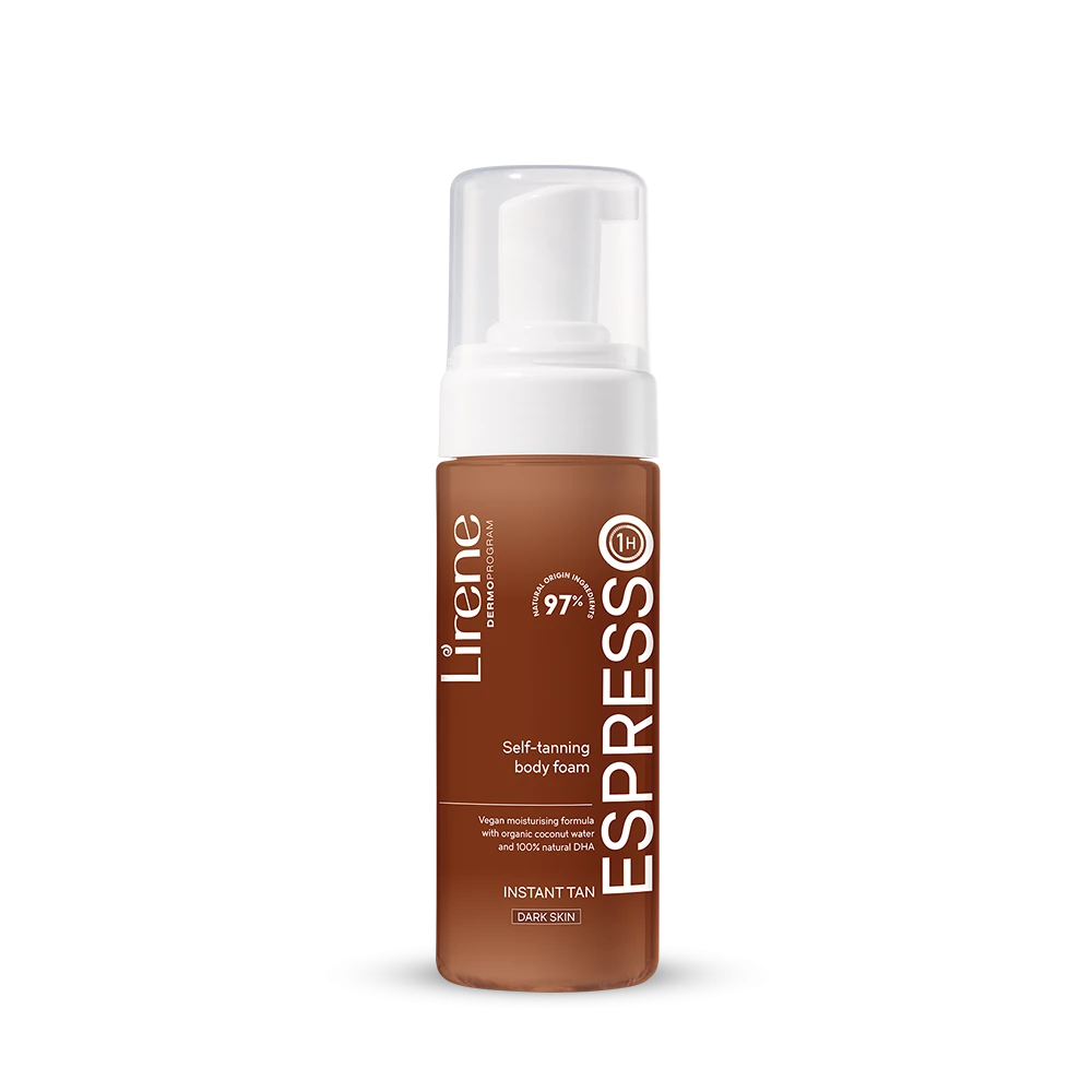 Spumă de Corp Autobronzantă Espresso Lirene