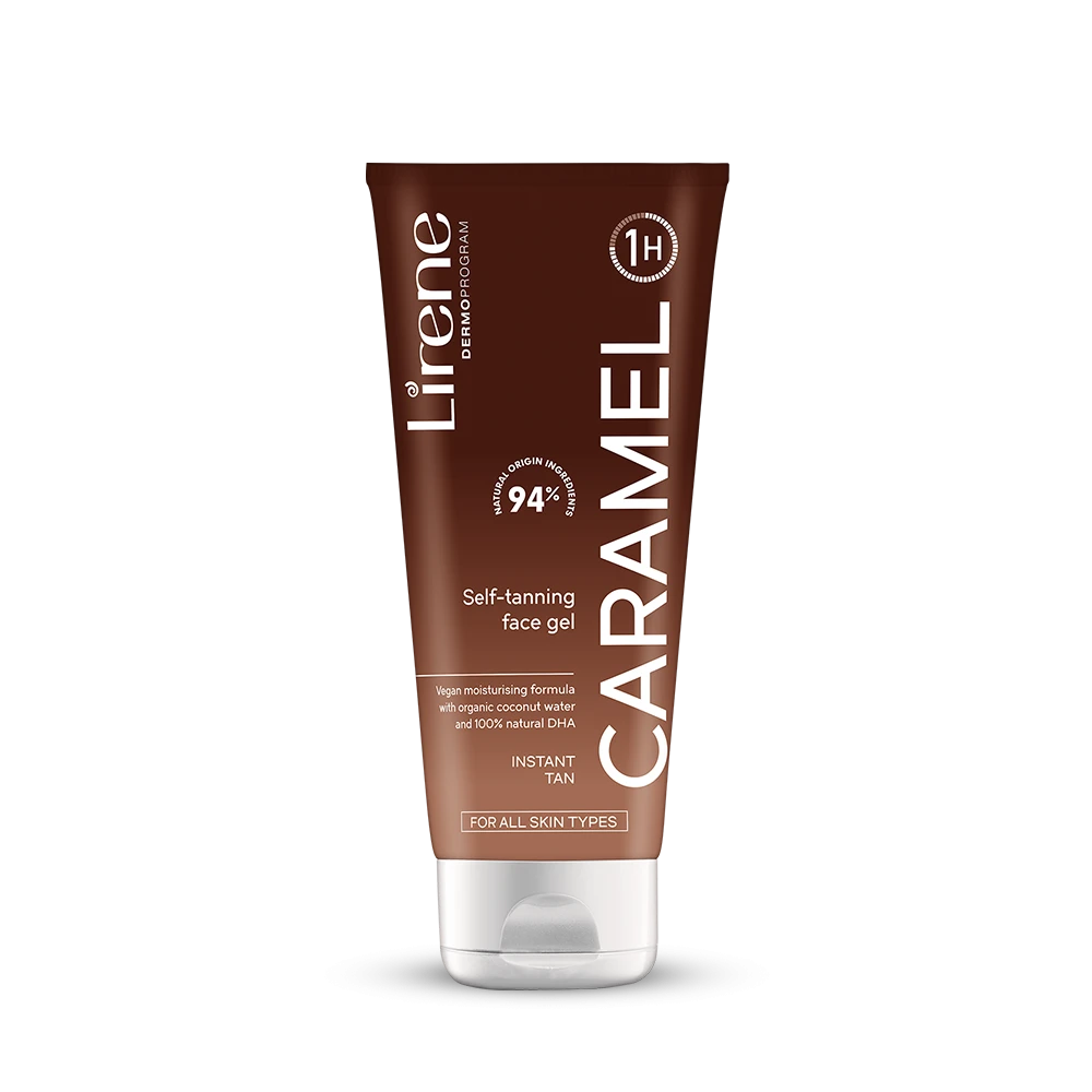 Gel de Față Autobronzant Caramel Lirene