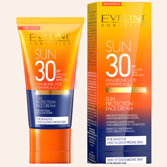 Cremă de Față cu Protecție Solară SPF30 Eveline