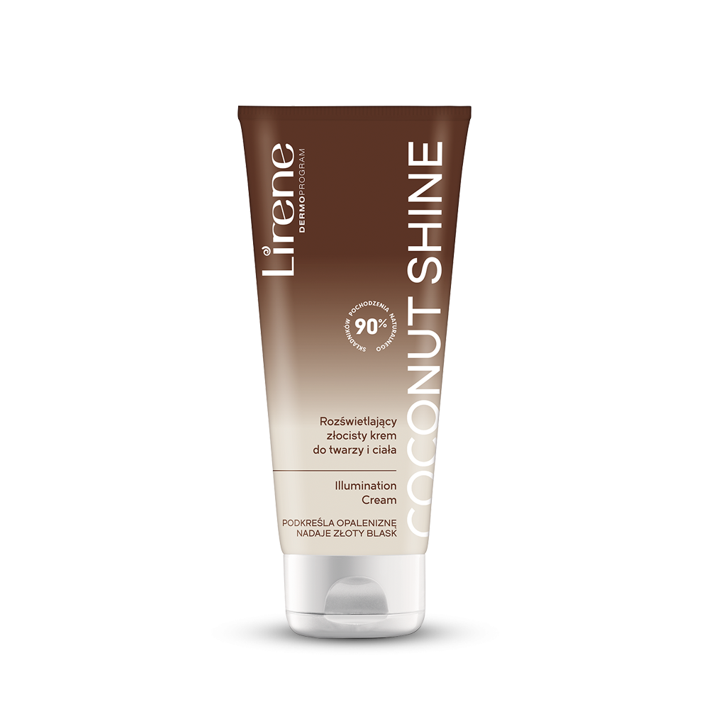 Cremă Iluminatoare pentru Față și Corp Coconut Shine Lirene