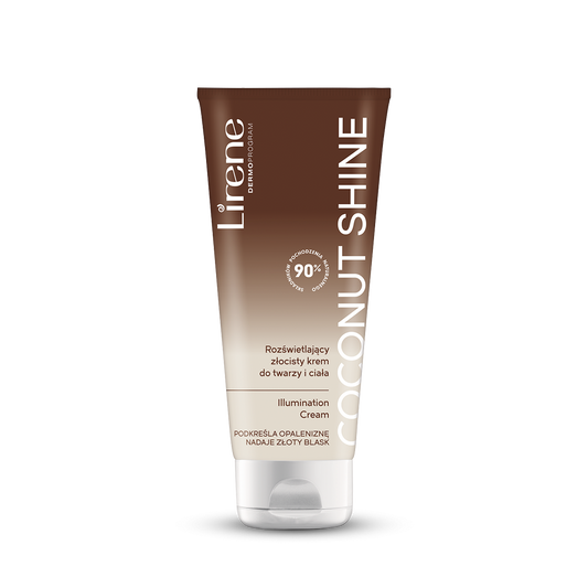 Cremă Iluminatoare pentru Față și Corp Coconut Shine Lirene
