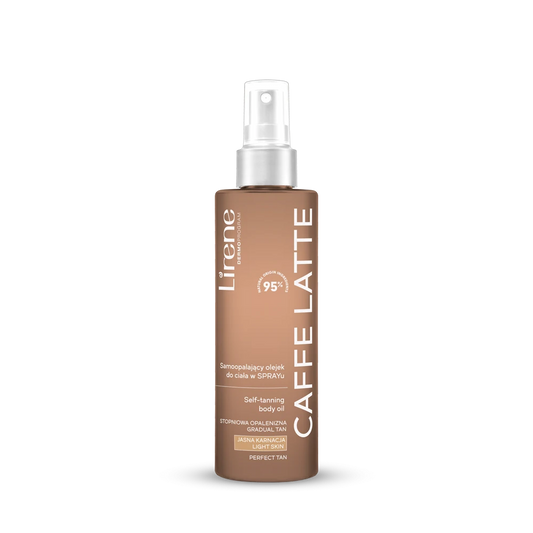 Ulei de Corp Autobronzant Caffe Latte Lirene