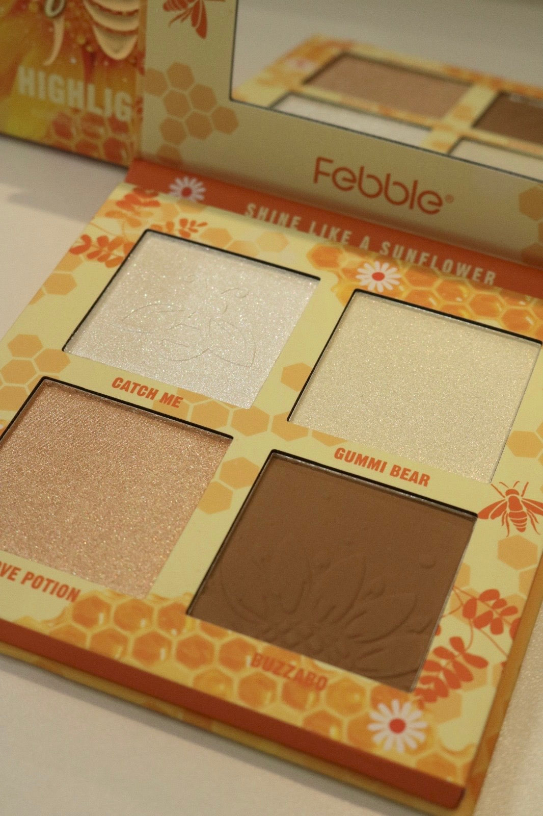 Shine like a sunflower -Paleta iluminatoare si contur Febble