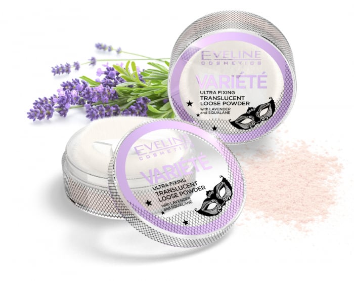 Pudră Translucida Fixatoare Ultra Variete Eveline - Lavanda - 6g