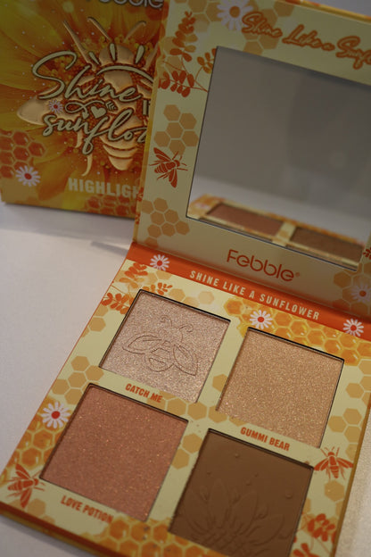 Shine like a sunflower -Paleta iluminatoare si contur Febble