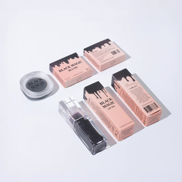 Set Black Magic Cochețica Lip Oil & Blush