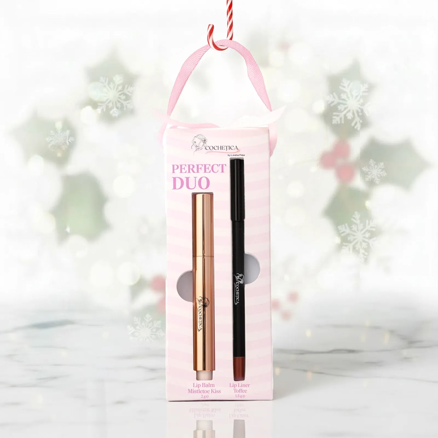 Perfect Duo Lip Balm - Mistletoe Kiss & Lip Liner - Toffee