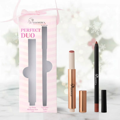 Perfect Duo Lip Balm - Mistletoe Kiss & Lip Liner - Toffee