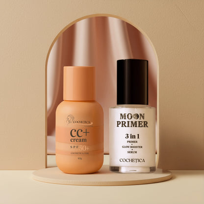 Setul Moon Base Duo  "Primer+CC Cream"