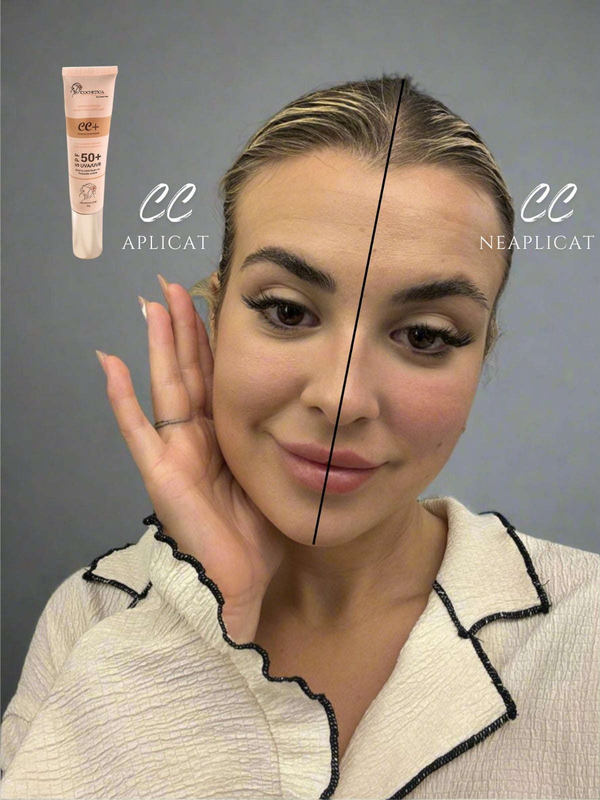 Cc Cream 50 SPF Cochetica by Lorena Popa-30g