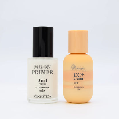 Setul Moon Base Duo  "Primer+CC Cream"