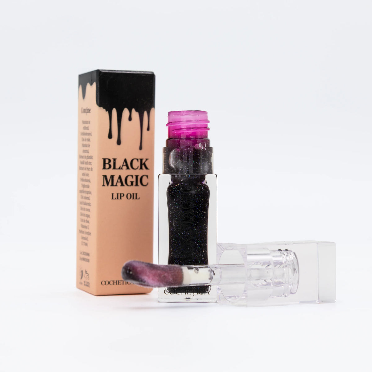 Oil Magic Ink Lip Oil Black Magic Cochetica by Lorena Popa – COCHEȚICA