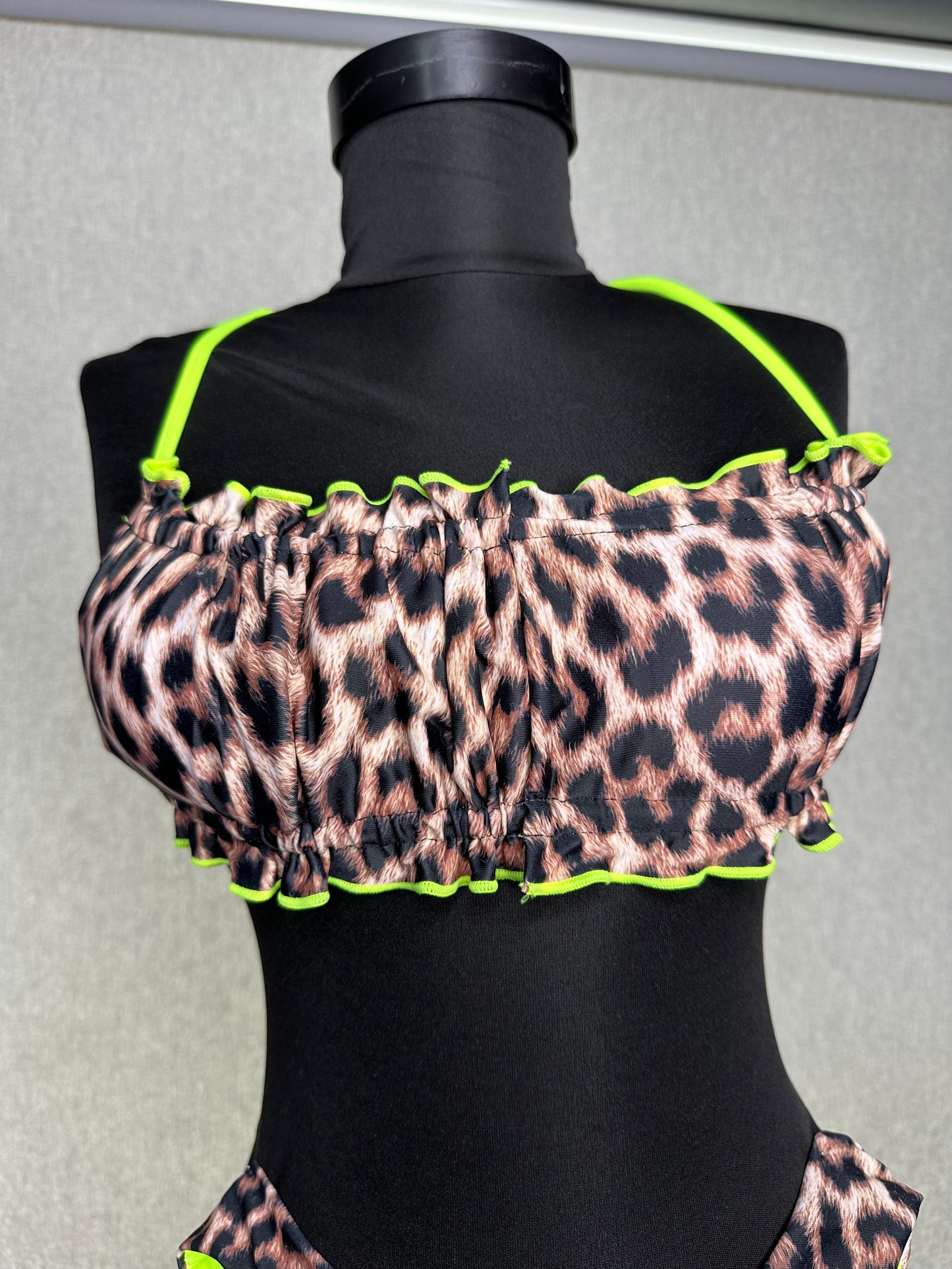 Costum de baie leopard