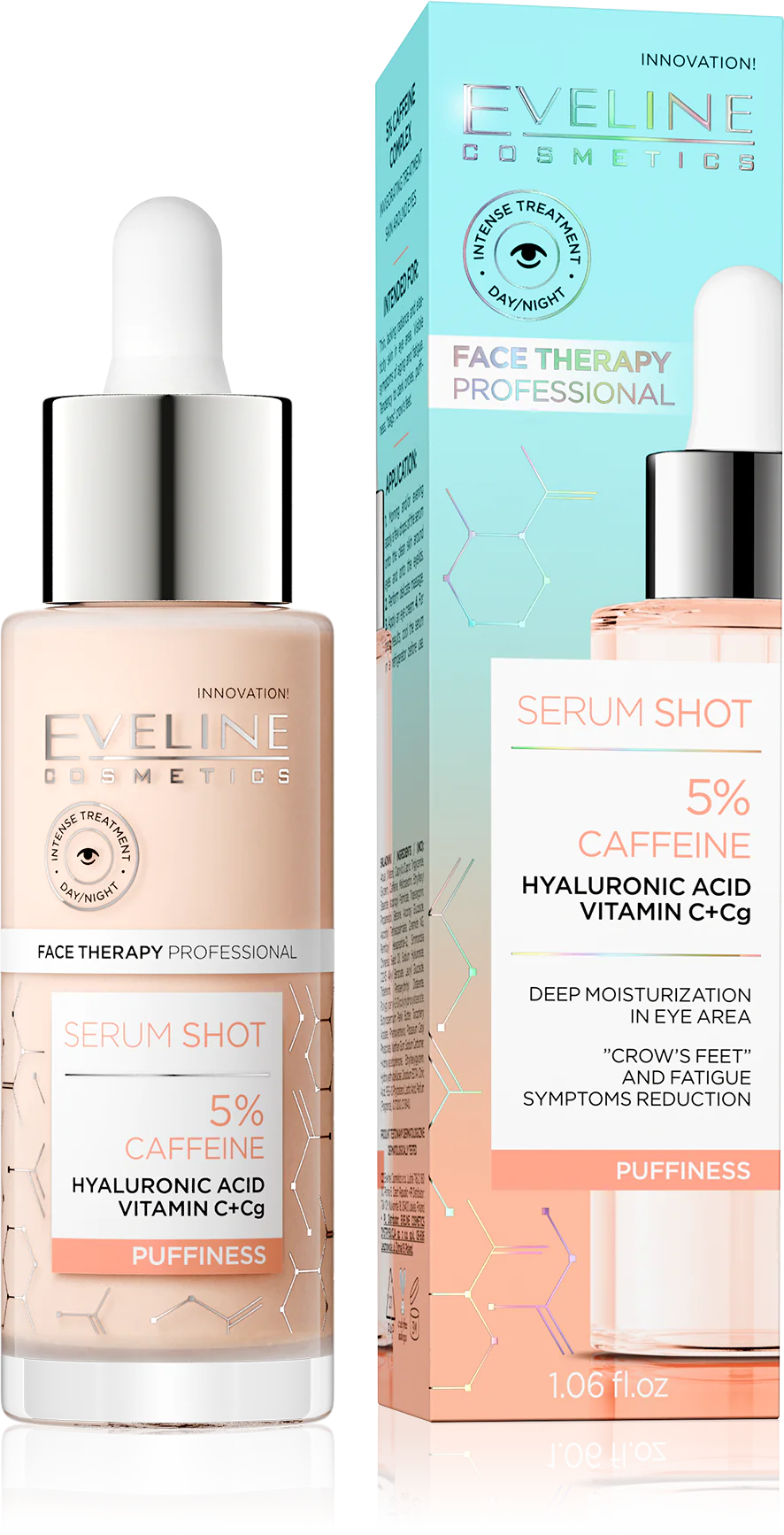 Eveline Serum Shot 5% Caffeine Puffiness 30 ml