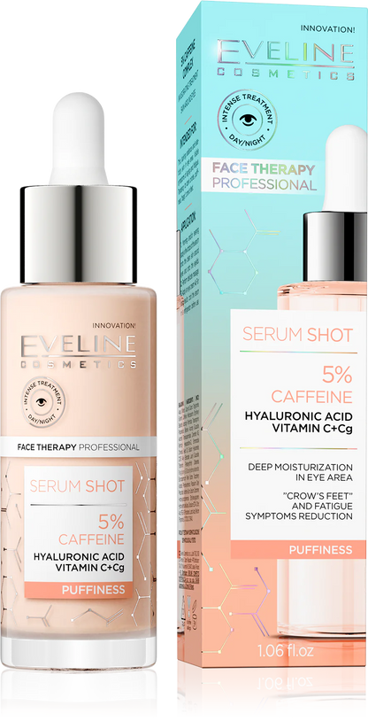 Eveline Serum Shot 5% Caffeine Puffiness 30 ml