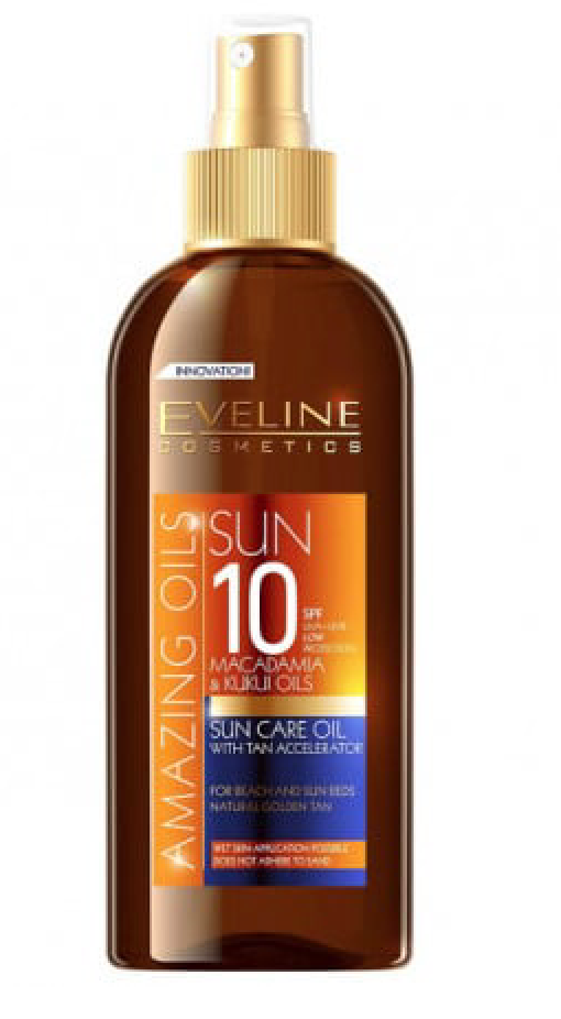 Ulei plaja spf 10 accelerator bronz Eveline