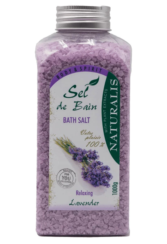 Sare de baie cu lavanda Naturalis