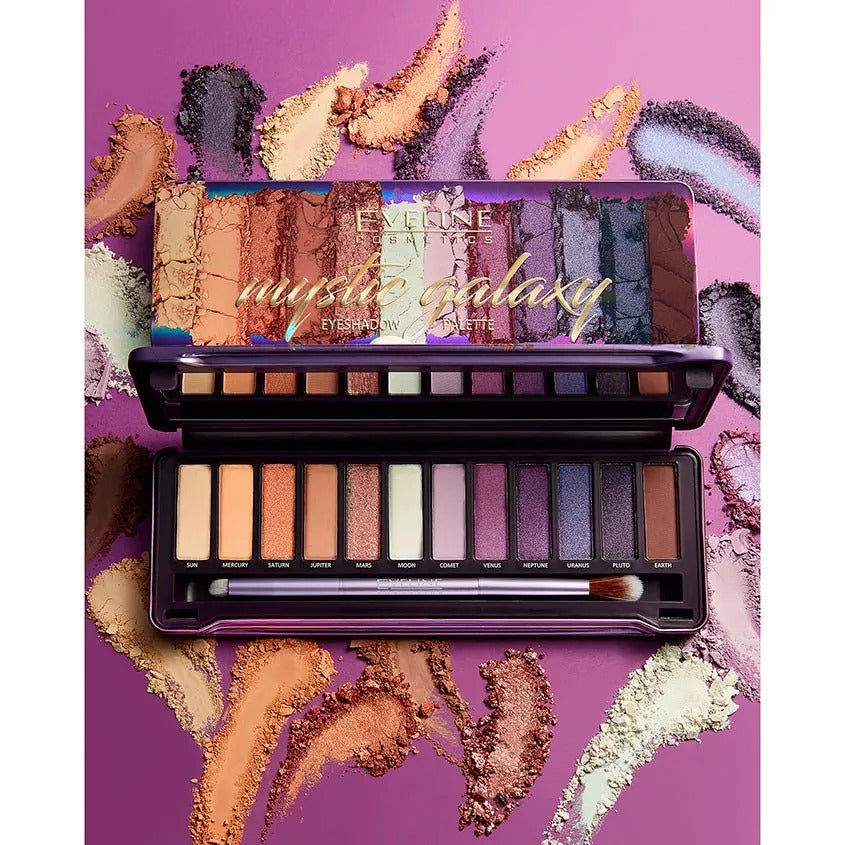 Mystic Galaxy Eyeshadow Palette Eveline