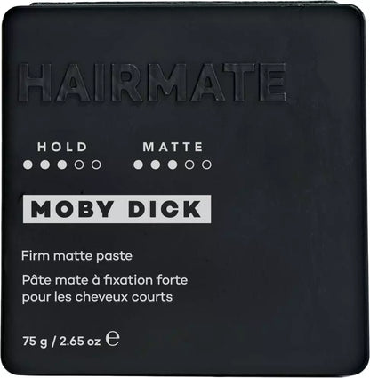 MOBY DICK Pastă cu fixare puternică și finisaj mat pentru păr scurt