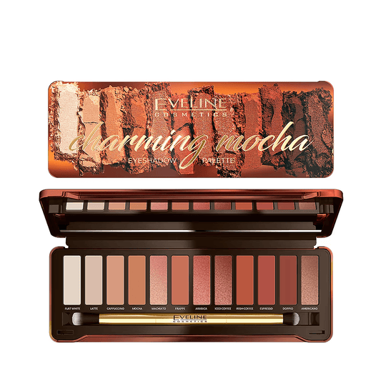 Charming Mocha eyeshadow palette Eveline