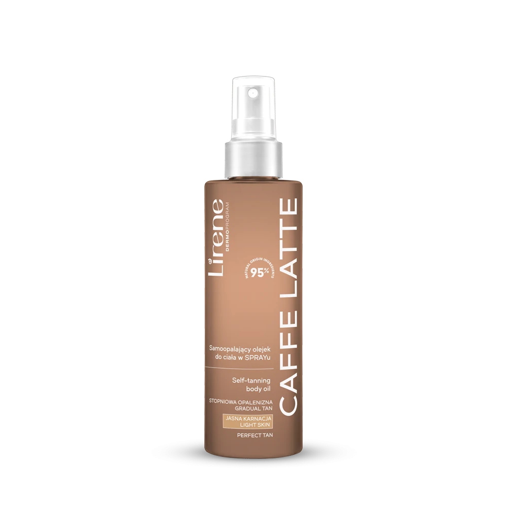Ulei de Corp Autobronzant Caffe Latte Lirene