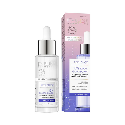 Eveline Peel Shot 15% Glycolic Acid Smoothing 30 ml